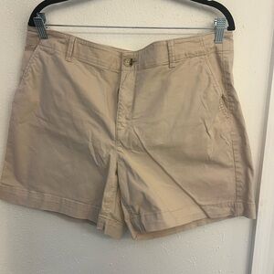 Women's Loft The Washed Twill Shorts. 6 inch inseam.  Size 14.